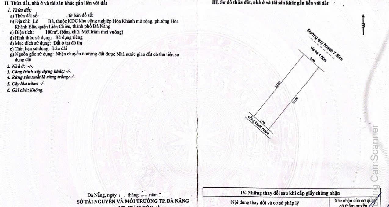 🔴💥Bán đất đường Hồng Phước 3 sát đường Mê Linh - GIÁ ĐẦU TƯ - Ảnh chính